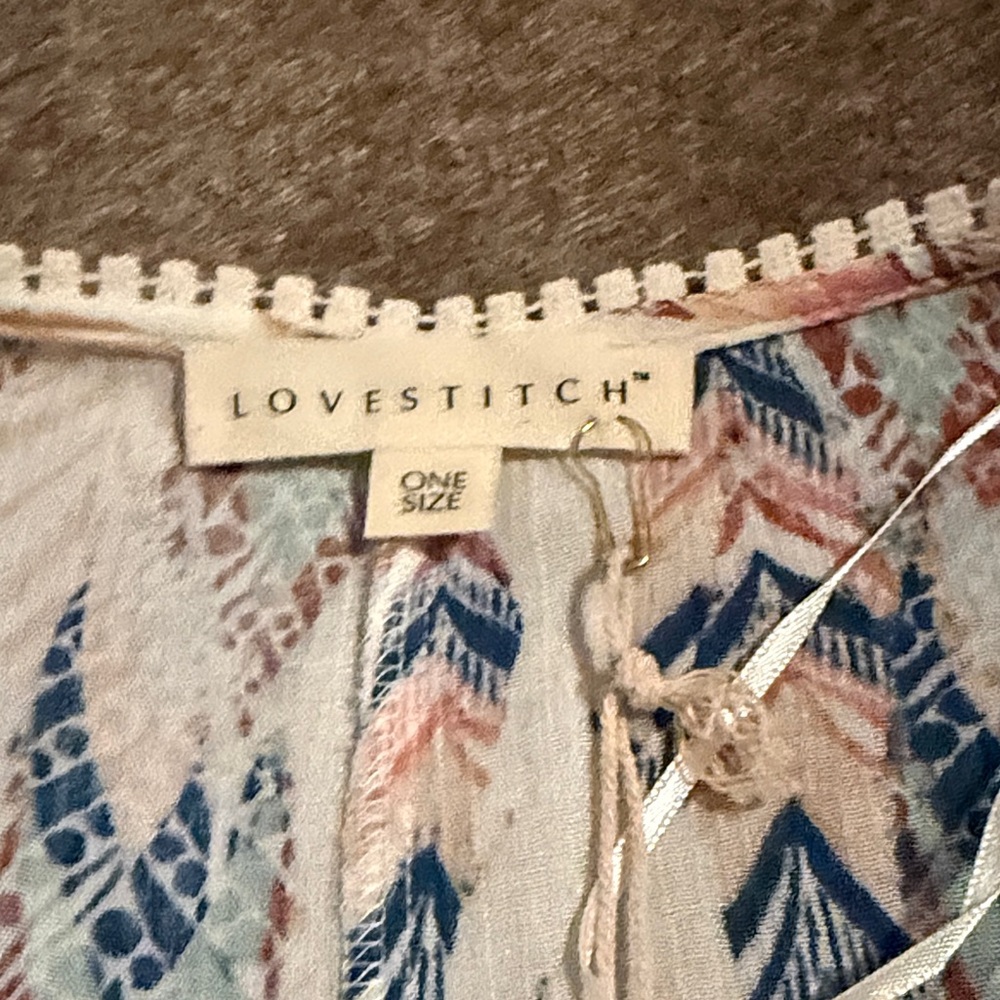 Lovestitch Multicolor Patterned Blouse - image 2